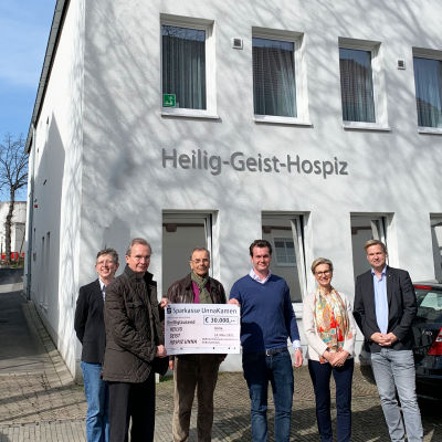 Familie Heumann: 30 000 Euro für UNser Hospiz