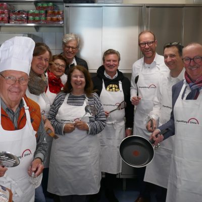 Abgetaucht und aufgetischt! Profi-Küche fürs BBchen als Gemeinschaftsleistung