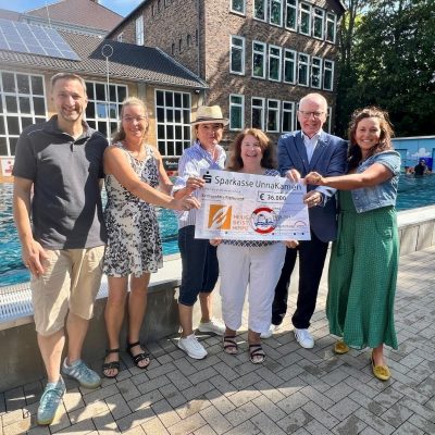 Benefizschwimmen mit Rekordzahlen - 36 000 Euro für unser Hospiz und unser Bornekampbad